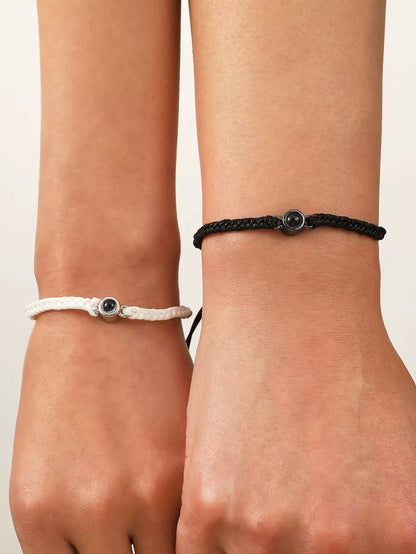 BRAZALETE TE AMO EN 100 IDIOMAS DIFERENTES TEJIDO