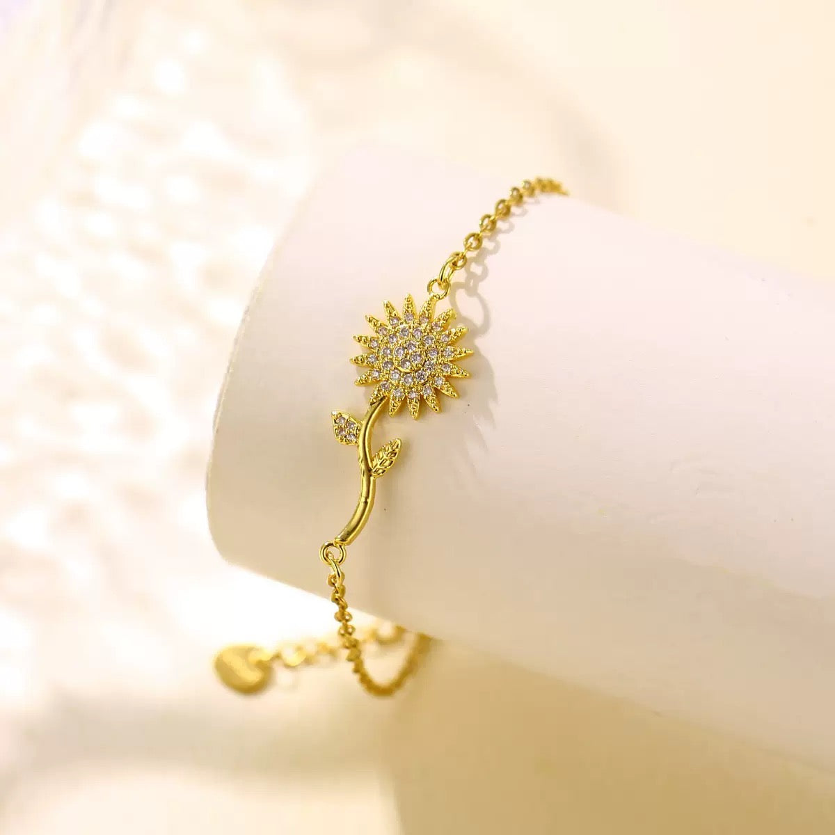 BRAZALETE GIRASOL GIRATORIO ANTIESTRÉS ANTI ANSIEDAD MINIMALISTA ELEGANTE