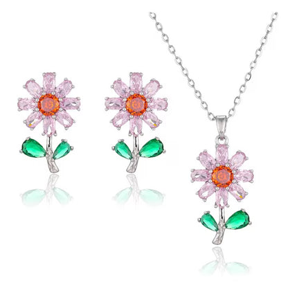 COLLAR FLOR FEMENINA  MINIMALISTA ELEGANTE