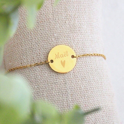 BRAZALETE CÍRCULO PERSONALIZADO MINIMALISTA