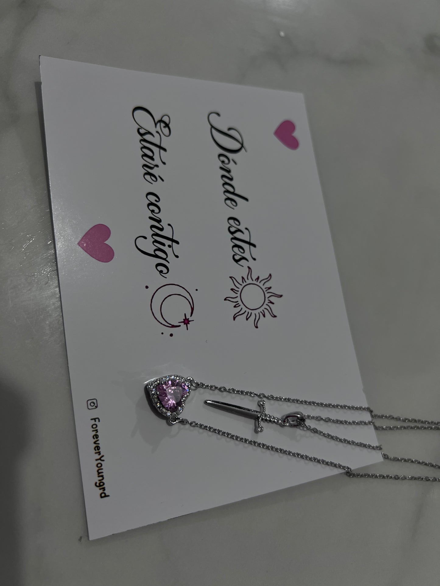 COLLARES DAGA & CORAZÓN  DE PAREJA EDICIÓN LIMITADA