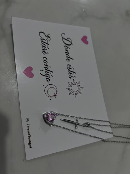 COLLARES DAGA & CORAZÓN  DE PAREJA EDICIÓN LIMITADA