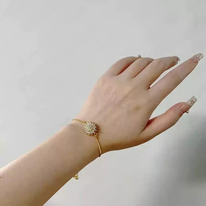 BRAZALETE GIRASOL GIRATORIO ANTIESTRÉS ANTI ANSIEDAD MINIMALISTA ELEGANTE