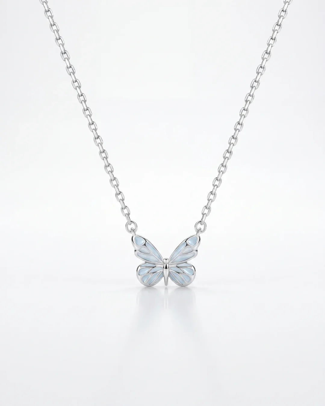 COLLAR Y BRAZALETE LUMINOSO MARIPOSA MINIMALISTA