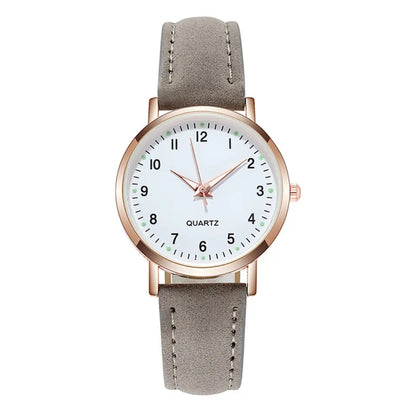 RELOJ VINTAGE MINIMALISTA BRILLA EN LA OSCURIDAD