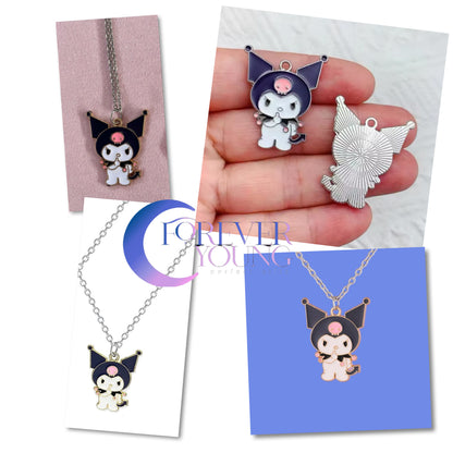 COLLAR KUROMI HELLO KITTY MINIMALISTA