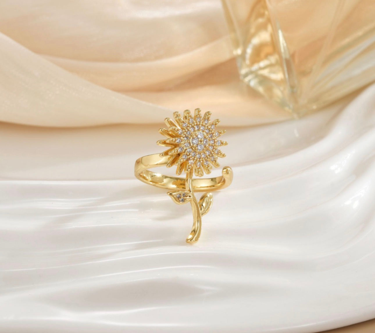 ANILLO GIRATORIO ANTIESTRÉS ANTI ANSIEDAD MINIMALISTA ELEGANTE