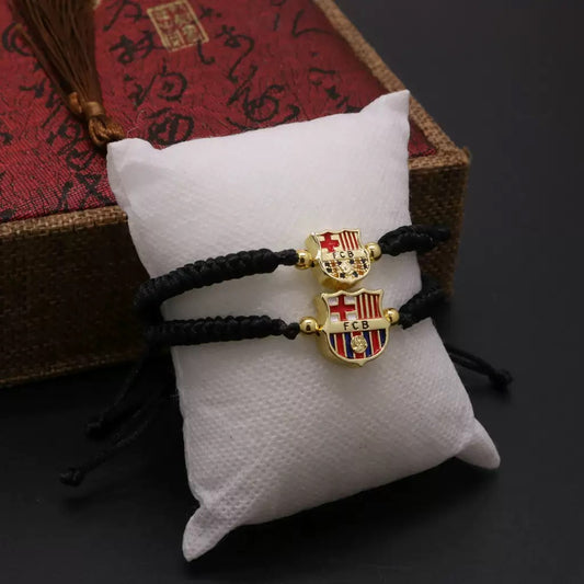 BRAZALETES FC BARCELONA  REAL MADRID FÚTBOL SOCCER DEPORTIVO
