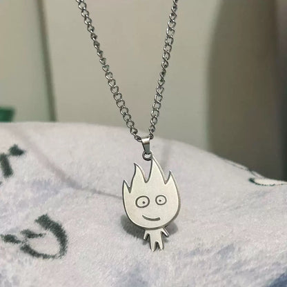 COLLARES PAREJA AGUA Y FUEGO ELEMENTOS DISNEY