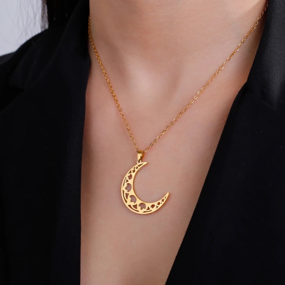 COLLARES LUNA VARIOS DISEÑOS MOON ☾