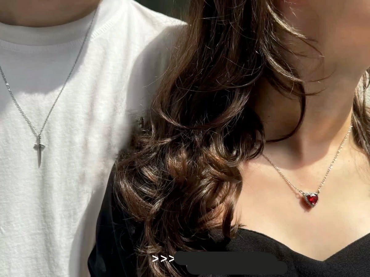COLLARES DAGA & CORAZÓN  DE PAREJA EDICIÓN LIMITADA