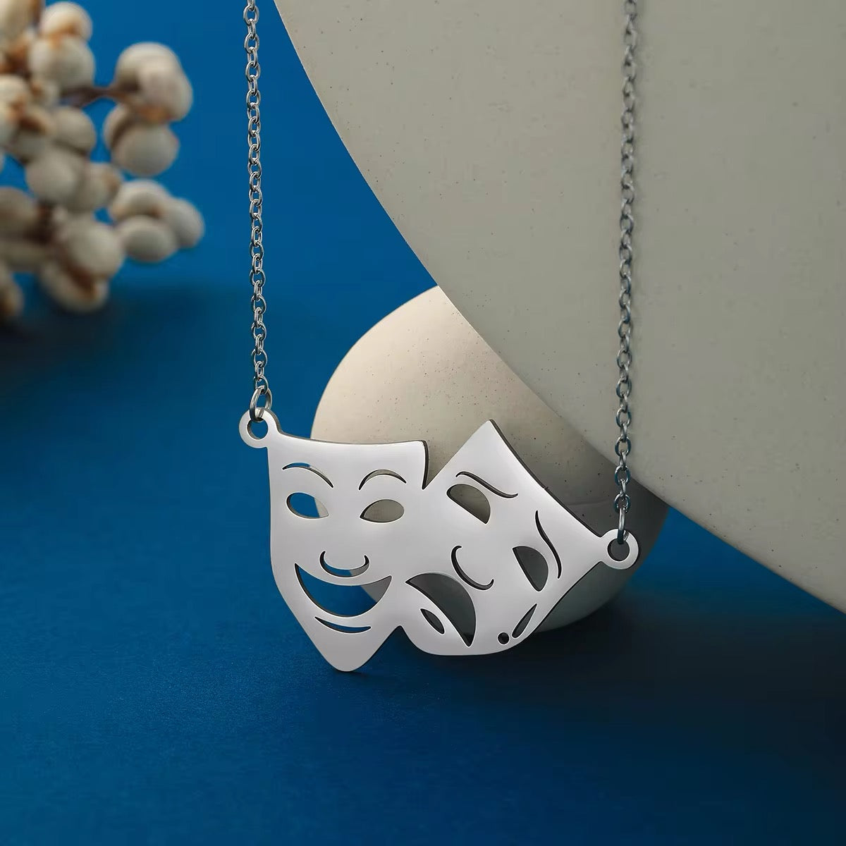 COLLAR  DE TEATRO DRAMA EL JOKER UNISEX