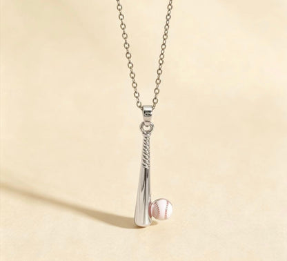 COLLAR BATE DE BEISBOL BASEBALL  MINIMALISTA   UNISEX