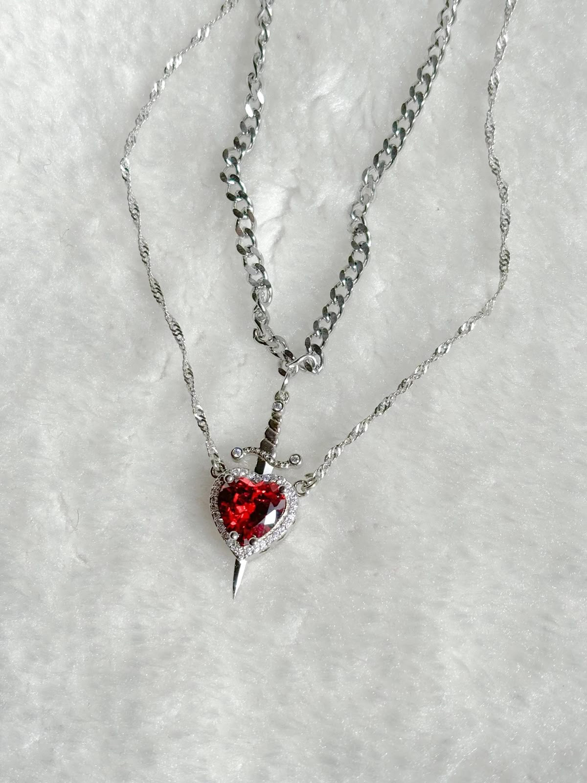 COLLARES DAGA & CORAZÓN  DE PAREJA EDICIÓN LIMITADA