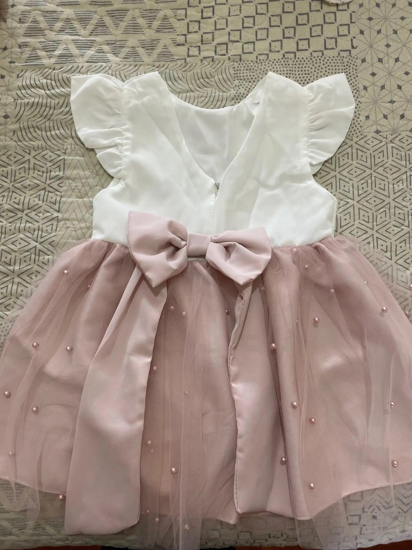 VESTIDO DE PRINCESA CON LAZO