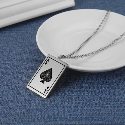 COLLAR CARTA DE PÓKER