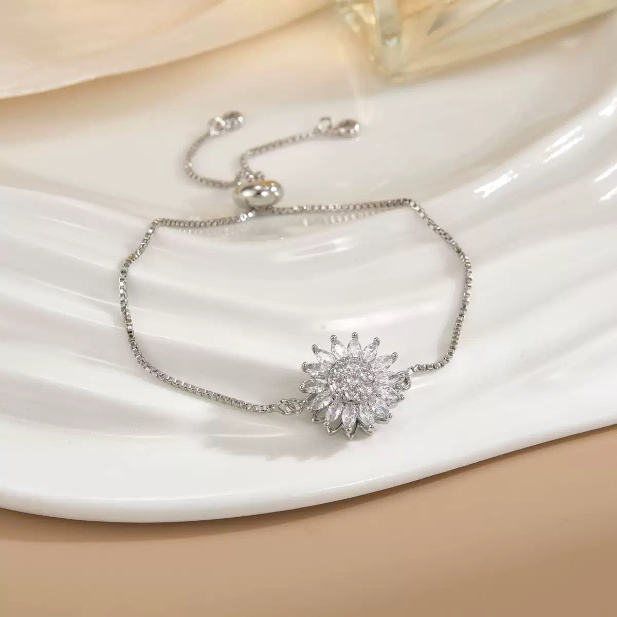 BRAZALETE GIRASOL GIRATORIO ANTIESTRÉS ANTI ANSIEDAD MINIMALISTA ELEGANTE