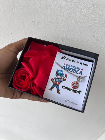 COLLAR CHARM DISNEY MARVEL UNISEX