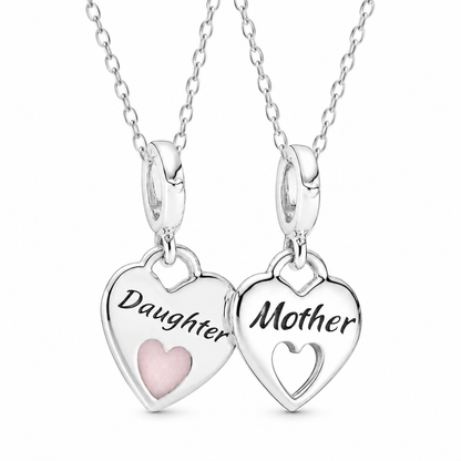 COLLAR CHARMS DIJES PARA  COMPARTIR CORAZONES