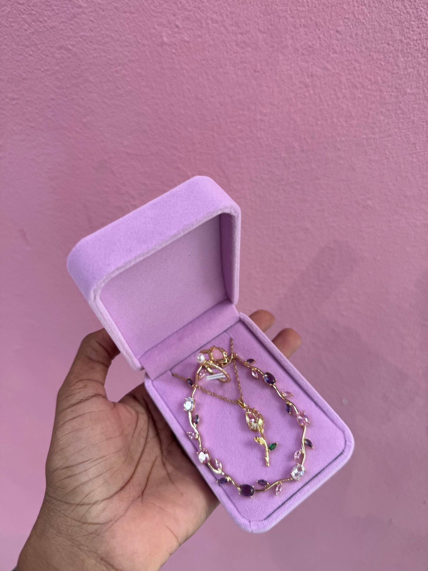 ANILLO TULIP ROSADO