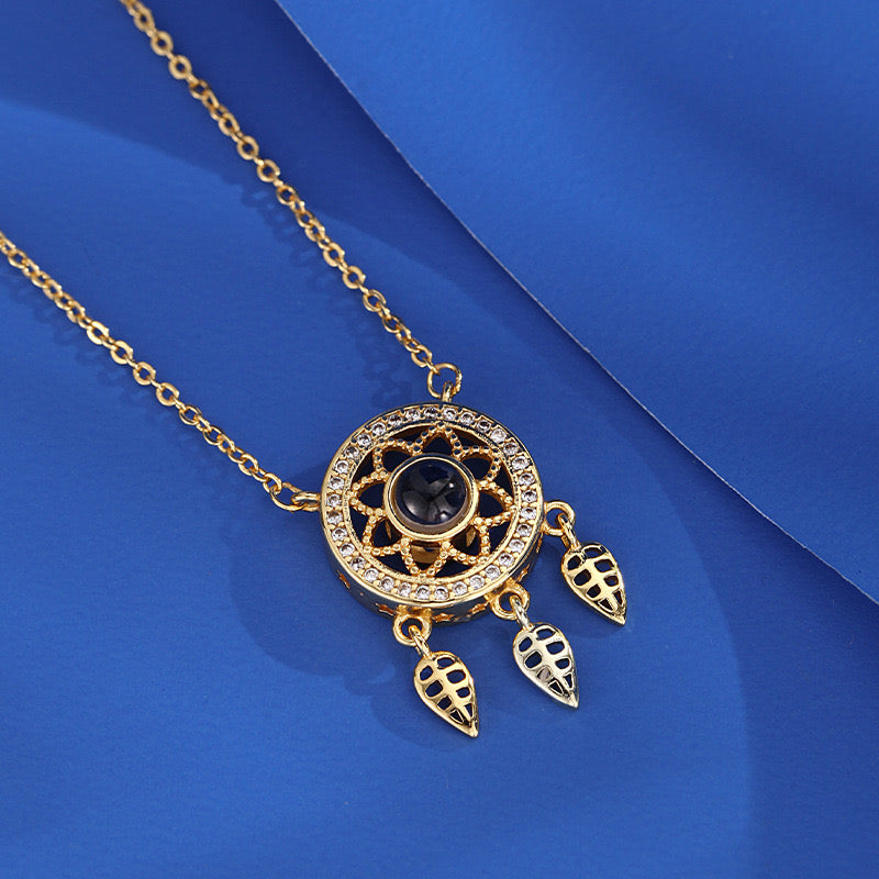 COLLAR TE AMO EN 100 IDIOMAS DIFERENTES ACERO