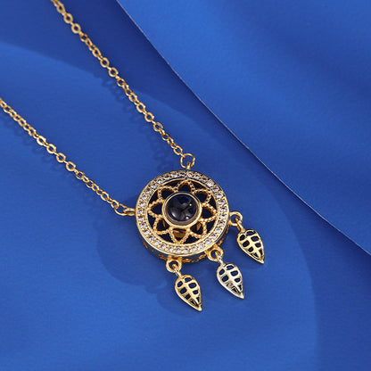 COLLAR TE AMO EN 100 IDIOMAS DIFERENTES ACERO