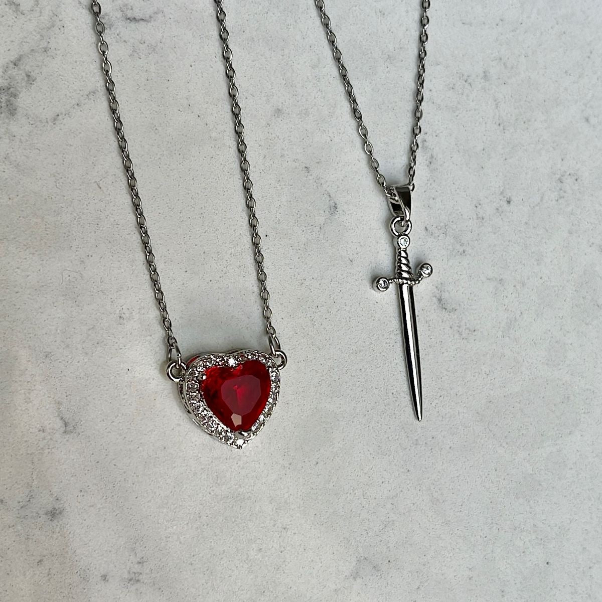 COLLARES DAGA & CORAZÓN  DE PAREJA EDICIÓN LIMITADA