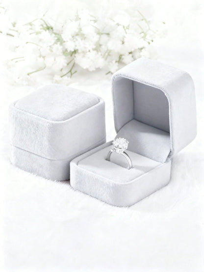 CAJA DE REGALO ANILLOS TERCIOPELO