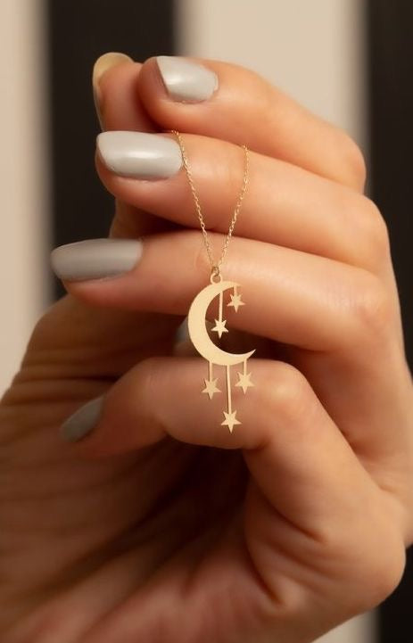 COLLARES LUNA VARIOS DISEÑOS MOON ☾