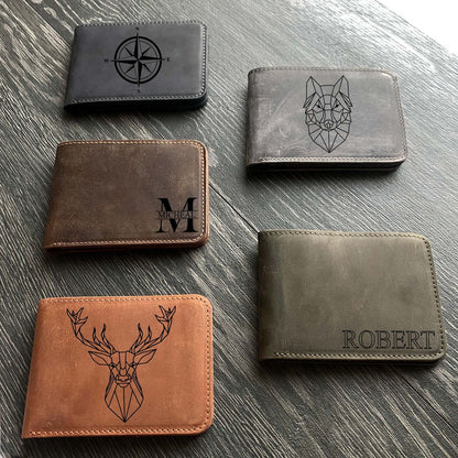 CARTERAS PARA HOMBRE LEATHER SINTÉTICO PERSONALIZABLES
