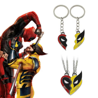 COLLARES & LAVEROS DEADPOOL & WOLVERINE  LOVE BFF