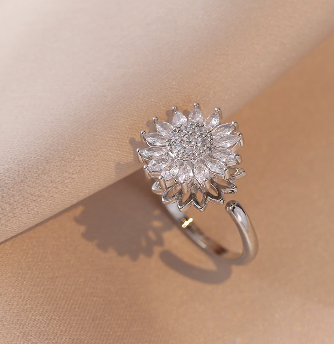 ANILLO GIRATORIO ANTIESTRÉS ANTI ANSIEDAD MINIMALISTA ELEGANTE