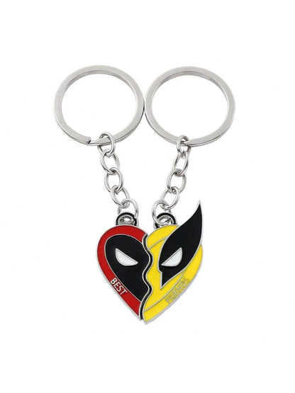 COLLARES & LAVEROS DEADPOOL & WOLVERINE  LOVE BFF