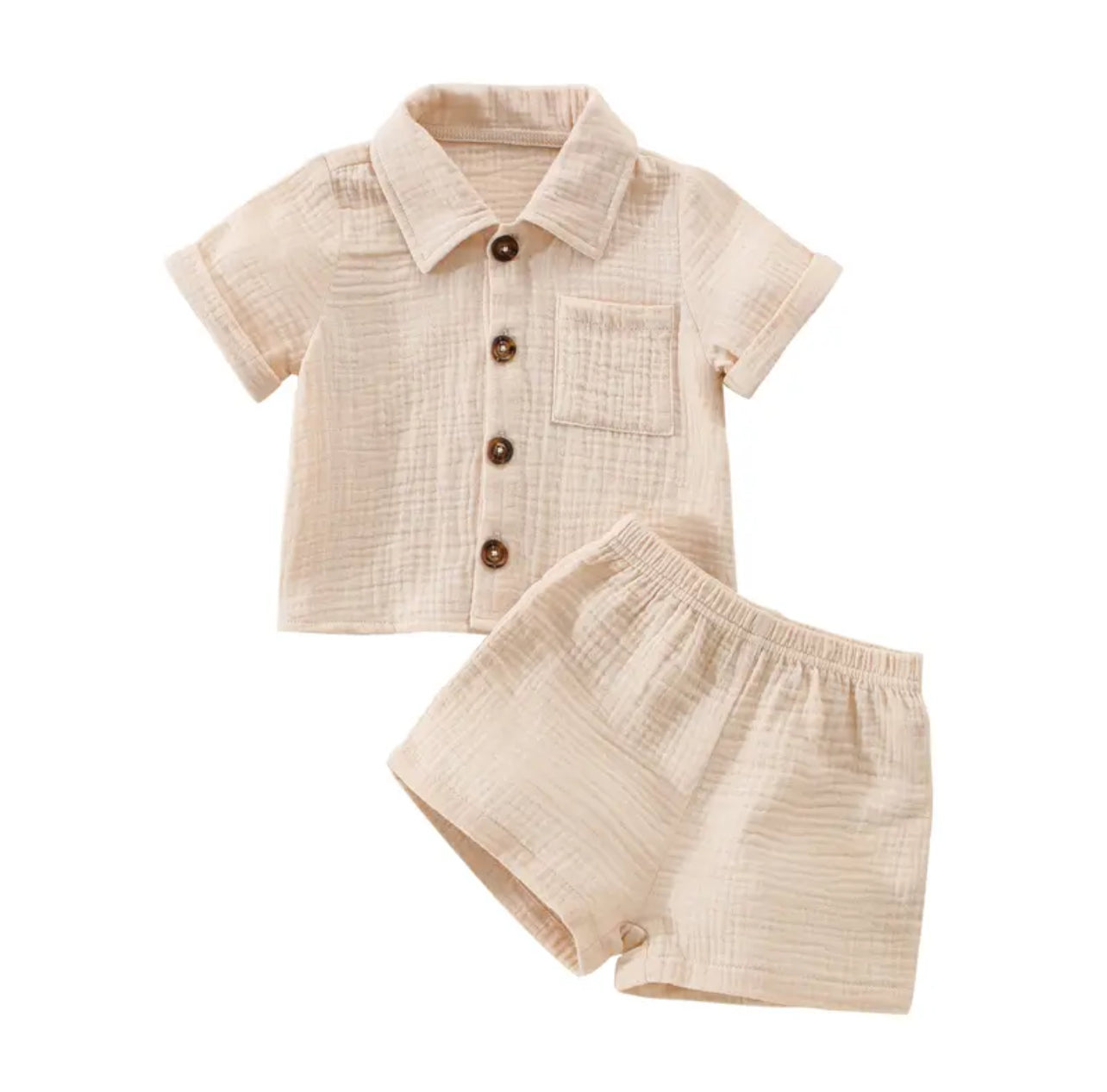 CONJUNTO BEIGE PARA NIÑO