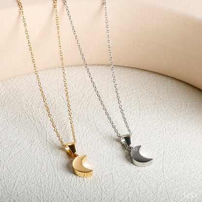 COLLARES DE PAREJA LUNA  & SATURNO 🌜