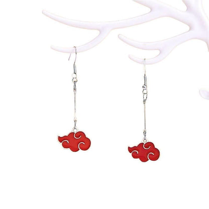 ARETES GRANDES  NUBE AKATSUKI ANIME  UNISEX