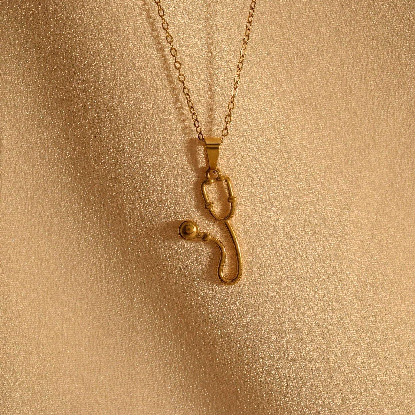 COLLAR MÉDICO ENFERMERA ESTETOSCOPIO ELEGANTE