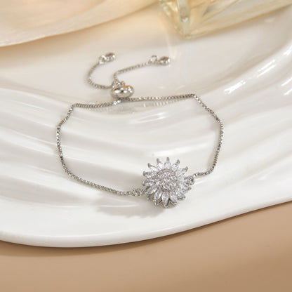BRAZALETE GIRASOL GIRATORIO ANTIESTRÉS ANTI ANSIEDAD MINIMALISTA ELEGANTE