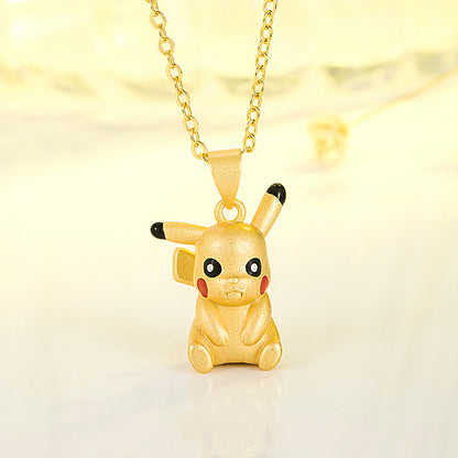 COLLAR PIKACHU POKEMON SÓLIDO  UNISEX