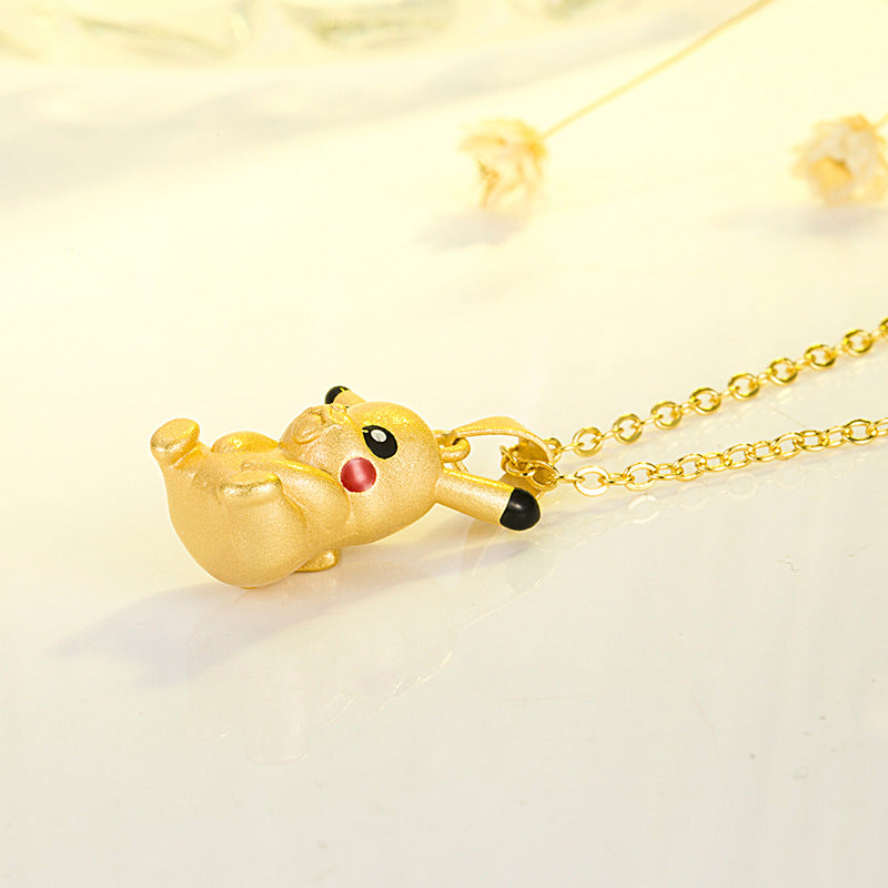 COLLAR PIKACHU POKEMON SÓLIDO  UNISEX