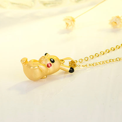 COLLAR PIKACHU POKEMON SÓLIDO  UNISEX