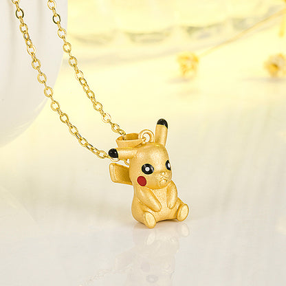 COLLAR PIKACHU POKEMON SÓLIDO  UNISEX