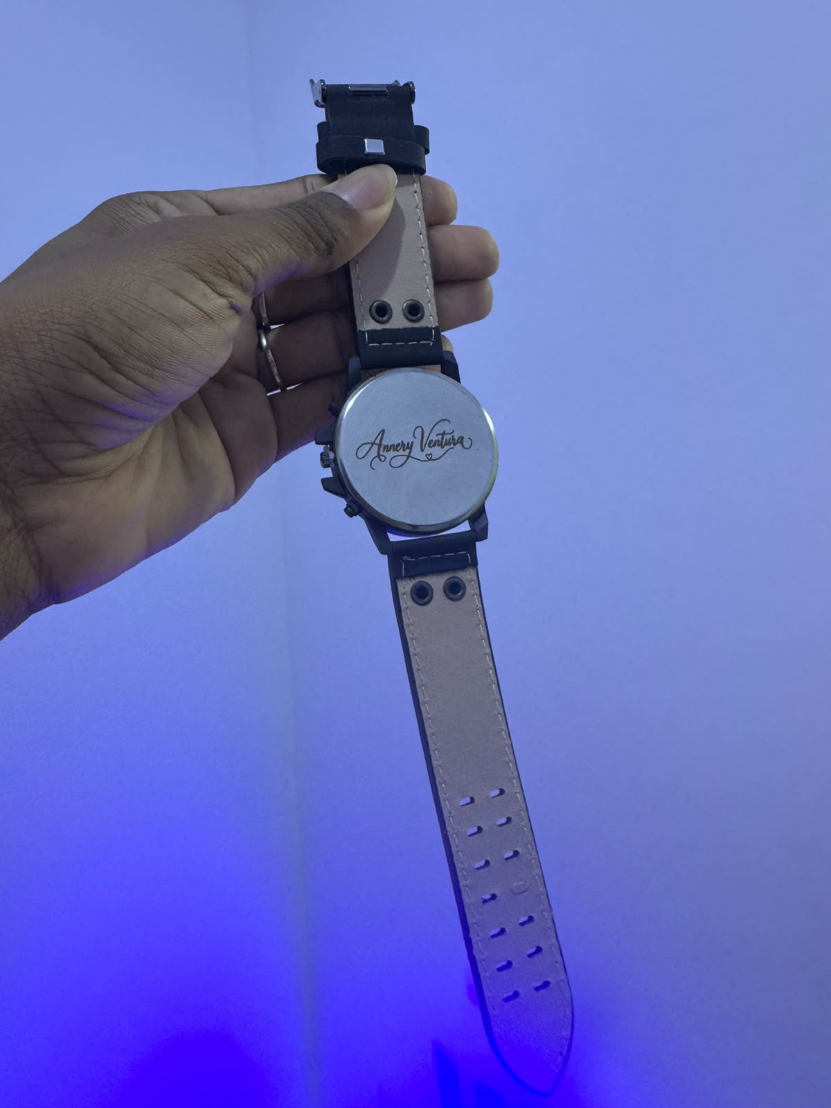 RELOJ PIEL SINTÉTICA MARRÓN SPORT