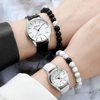 OFERTA COMBO RELOJES DE  PAREJA TRENDY