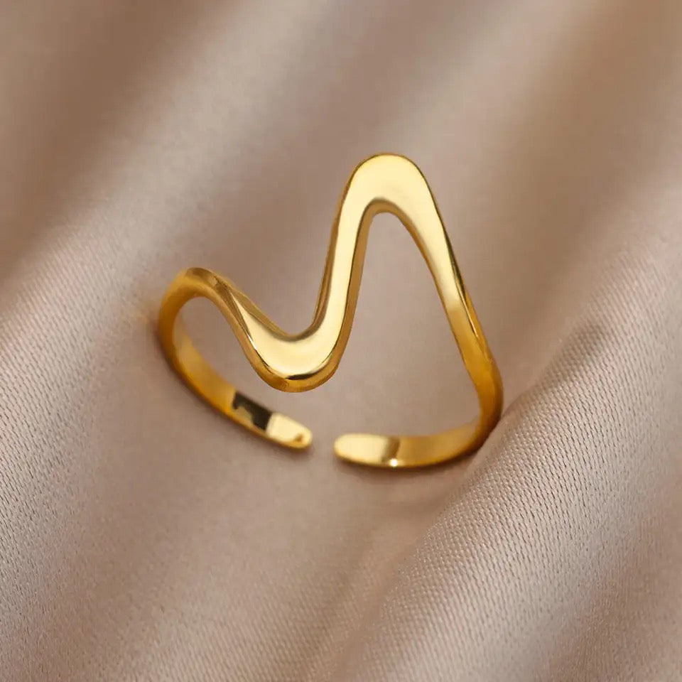 ANILLO FINO DORADO  MINIMALISTAS