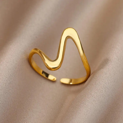 ANILLO FINO DORADO  MINIMALISTAS