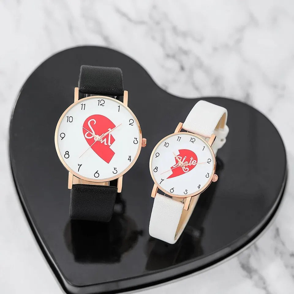 OFERTA COMBO RELOJES DE  PAREJA TRENDY