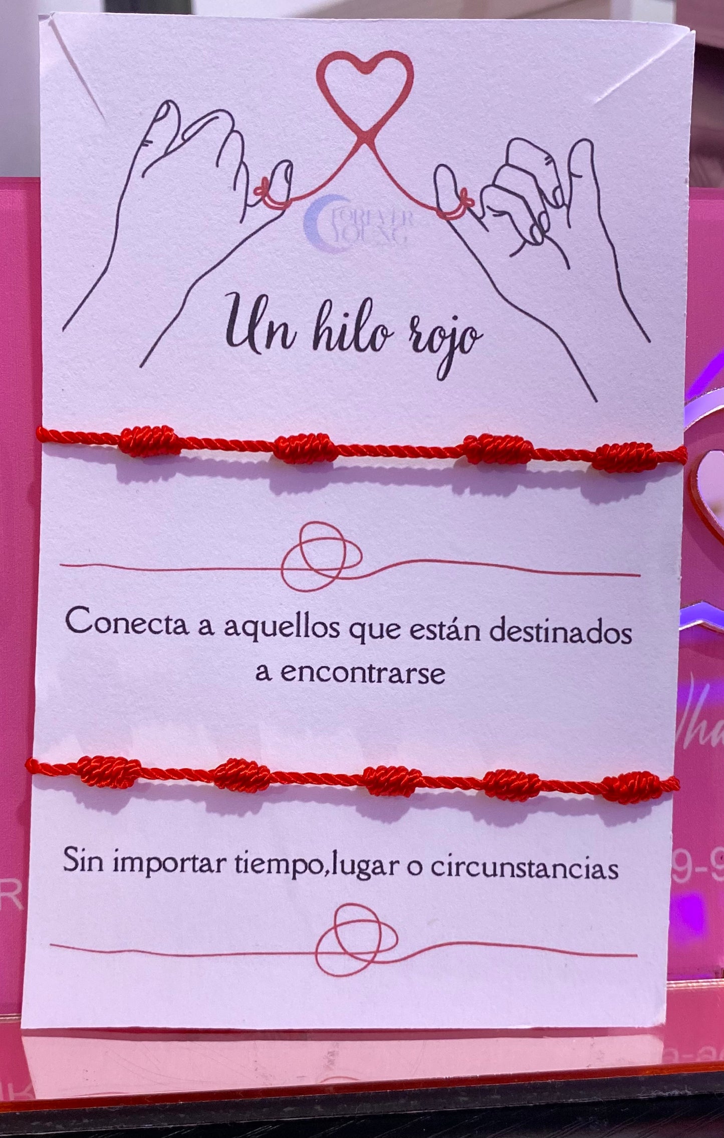 PULSERAS HILO ROJO