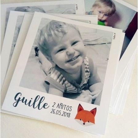 FOTOS ESTILO POLAROID PERSONALIZADAS