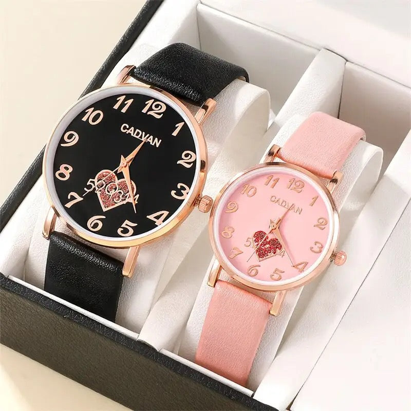 OFERTA COMBO RELOJES DE  PAREJA TRENDY